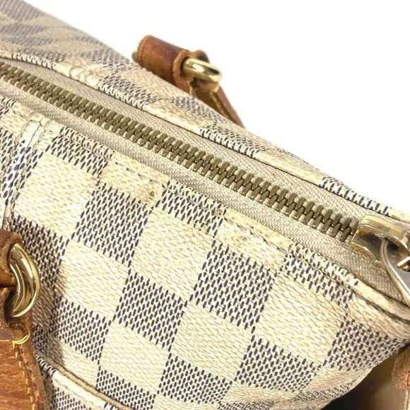 LOUIS VUITTON N51261 Damier Azur TotallyPM Tote Bag Shoulder Bag - Picture 12 of 16